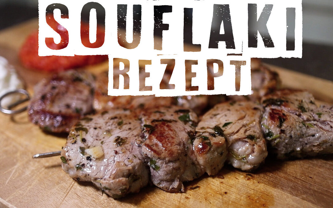 Souvlaki (Suflaki) Rezept mit frischen Kräutern. Besser als jede Fertigmischung!